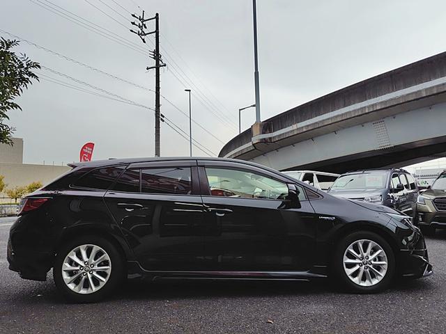 カローラツーリング ハイブリッド　Ｓ　ドライブレコーダー　バックカメラ　ナビ　ＴＶ　クリアランスソナー　オートクルーズコントロール　レーンアシスト　衝突被害軽減システム　アルミホイール　オートマチックハイビーム　オートライト（21枚目）