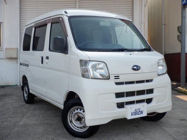 サンバーバン トランスポーター　ハイルーフ　４速ＡＴ　●車検２年付　パワーウインドウ　キーレスエントリー　バイザー　フロアマット　オーバーヘッドコンソール　ＦＭＡＭラジオ　Ｗエアバック　スペアキー　取扱説明書　（９９）（2枚目）