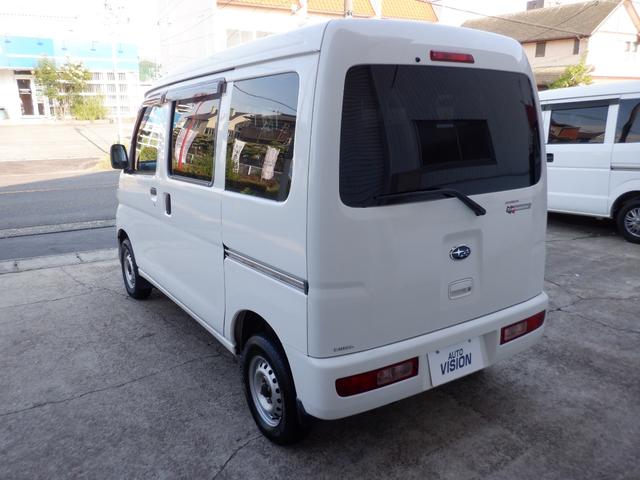 サンバーバン トランスポーター　ハイルーフ　４速ＡＴ　●車検２年付　パワーウインドウ　キーレスエントリー　バイザー　フロアマット　オーバーヘッドコンソール　ＦＭＡＭラジオ　Ｗエアバック　スペアキー　取扱説明書　（９９）（7枚目）