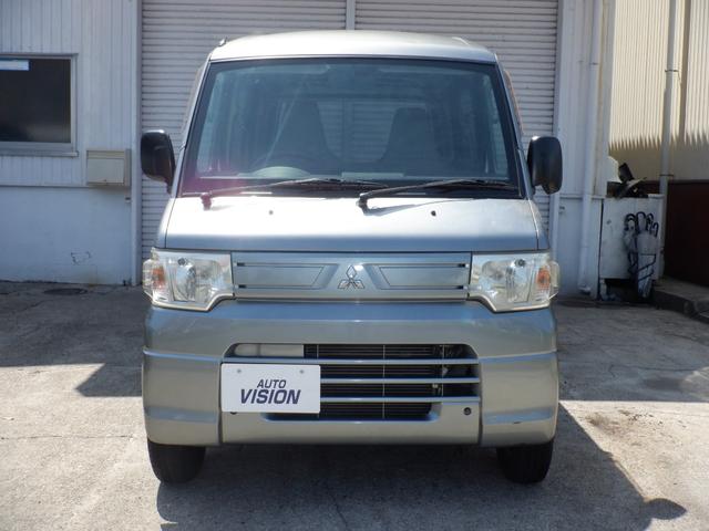 ミニキャブバン ＣＤ　ハイルーフ　５速ＭＴ　●車検２年付　パワステ　エアコン　運転席エアバック　助手席エアバック　ＦＭＡＭラジオ　キーレスエントリー　プライバシーガラス　取扱説明書　スペアキー　（１９４）（3枚目）