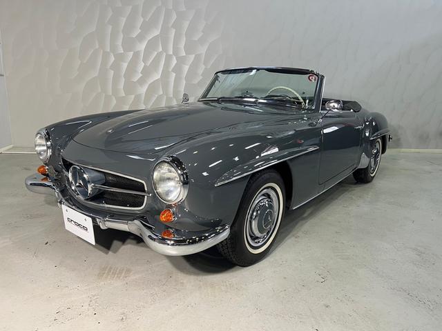 １９０ＳＬ　１９６０ｙモデル　４速ＭＴ　ＢＯＤＹ同色ハードトップ　ブラックレザーシート(2枚目)