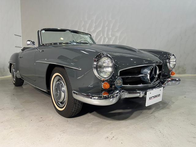 １９０ＳＬ　１９６０ｙモデル　４速ＭＴ　ＢＯＤＹ同色ハードトップ　ブラックレザーシート(63枚目)