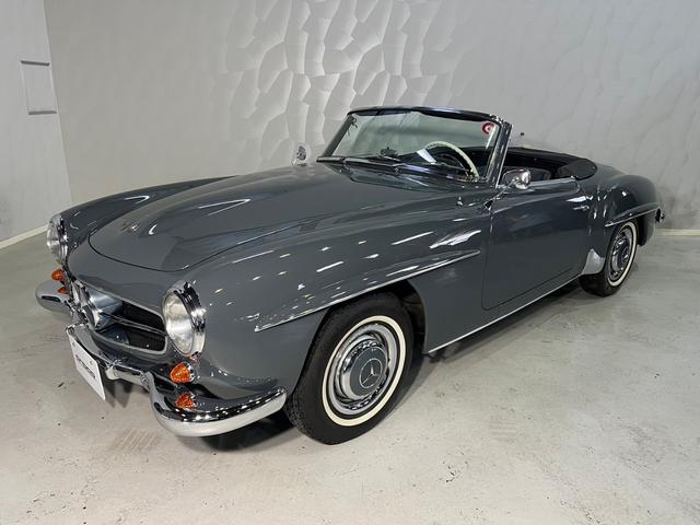 １９０ＳＬ　１９６０ｙモデル　４速ＭＴ　ＢＯＤＹ同色ハードトップ　ブラックレザーシート(72枚目)