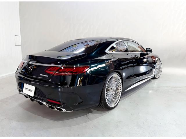 Sクラス S63 AMG 4マチック クーペ エメラルドグリーン 22インチAW ローダウン パナメリカーナグリル アップルカープレイ デジタルインナーミラー パノラマルーフ(12枚目)