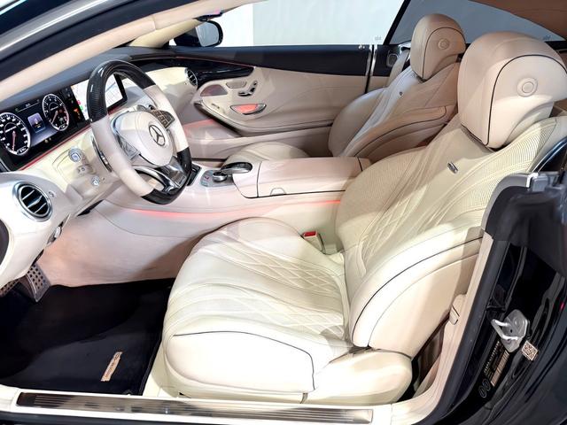 Sクラス S63 AMG 4マチック クーペ エメラルドグリーン 22インチAW ローダウン パナメリカーナグリル アップルカープレイ デジタルインナーミラー パノラマルーフ(24枚目)