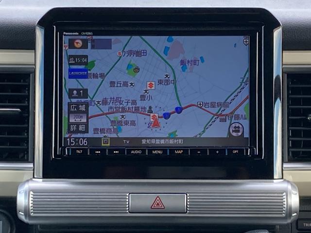 クロスビー ＨＹＢＲＩＤ　ＭＺ　２型　全方位モニター付き８インチナビ　衝突被害軽減ブレーキ・リアパーキングセンサー・踏み間違い防止装置・クルーズコントロール・パドルシフト・ＬＥＤヘッドランプ・フォグランプ・ＵＳＢソケット・シートヒーター（4枚目）