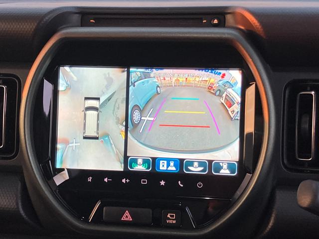 ハスラー タフワイルドターボ　３型　ターボ　　全方位モニター付メモリーナビゲーション　スズキコネクト対応通信機装着　デュアルカメラブレーキサポート（5枚目）