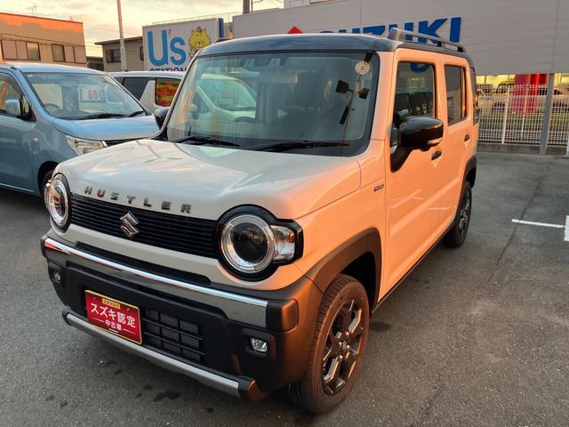 ハスラー タフワイルドターボ　３型　ターボ　　全方位モニター付メモリーナビゲーション　スズキコネクト対応通信機装着　デュアルカメラブレーキサポート（17枚目）