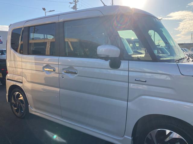 スペーシアカスタム ＨＹＢＲＩＤ　ＸＳターボ　デュアルセンサーブレーキサポートＩＩ　全方位モニター付メモリーナビゲーション　スズキコネクト対応通信機装着（38枚目）