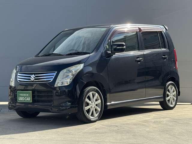 ワゴンＲ ＦＸリミテッド　プッシュスタート／スマートキー　ＨＤＤナビ　純正１４インチアルミ　ベンチシート（3枚目）