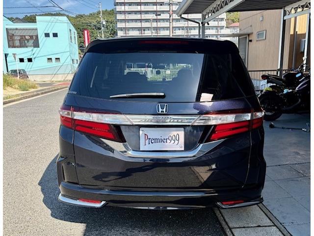オデッセイ アブソルート・ＥＸ　前後ドラレコ　Ｂカメラ　ＥＴＣ　Ｂｌｕｅｔｏｏｔｈ　フリップダウンモニター　両パワースライドドア　純正ナビ　パワーシート　オットマン　アイドリングストップ　衝突軽減システム（4枚目）