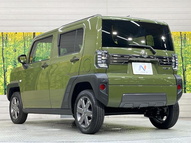 タフト Ｇ　ダーククロムベンチャー　ガラスルーフ　バックカメラ　衝突被害軽減システム　禁煙車　コーナーセンサー　スマートキー　ＬＥＤヘッド　オートハイビーム　車線逸脱警報　オートライト　オートエアコン　純正１５インチアルミ（17枚目）