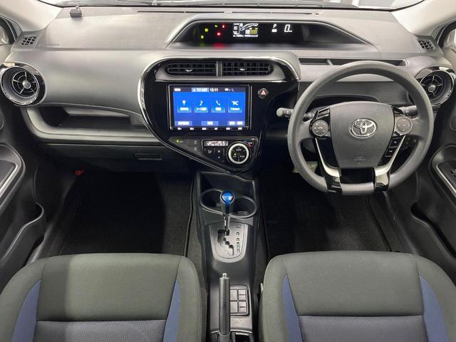 アクア S TRDエアロ 純正9型ナビ 衝突軽減装置 LEDヘッド ETC ドラレコ Bluetooth オートエアコン スマートキー プッシュスタート シートリフター 電動格納ドアミラー(2枚目)