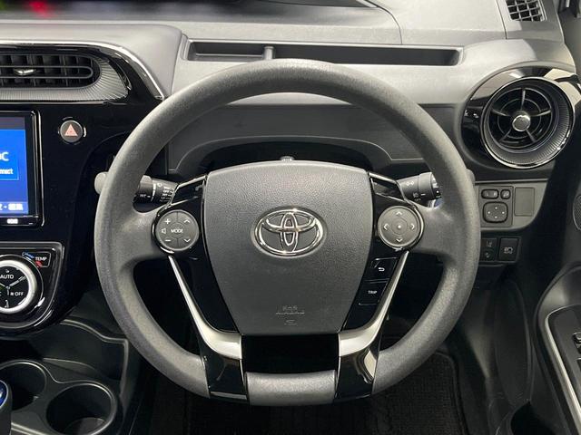 アクア S TRDエアロ 純正9型ナビ 衝突軽減装置 LEDヘッド ETC ドラレコ Bluetooth オートエアコン スマートキー プッシュスタート シートリフター 電動格納ドアミラー(11枚目)