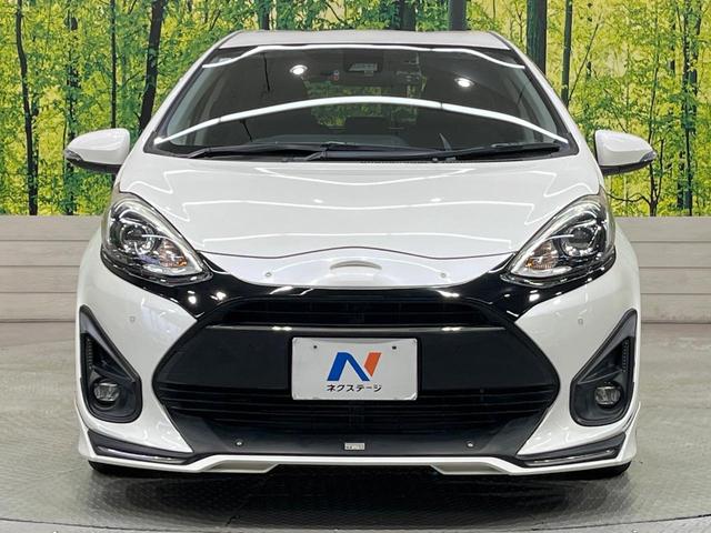 アクア S TRDエアロ 純正9型ナビ 衝突軽減装置 LEDヘッド ETC ドラレコ Bluetooth オートエアコン スマートキー プッシュスタート シートリフター 電動格納ドアミラー(14枚目)