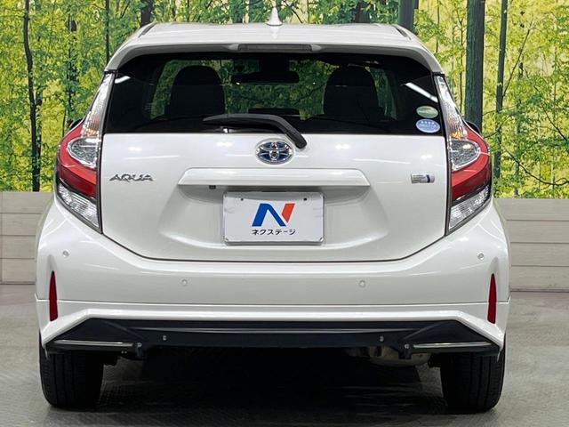 アクア S TRDエアロ 純正9型ナビ 衝突軽減装置 LEDヘッド ETC ドラレコ Bluetooth オートエアコン スマートキー プッシュスタート シートリフター 電動格納ドアミラー(15枚目)