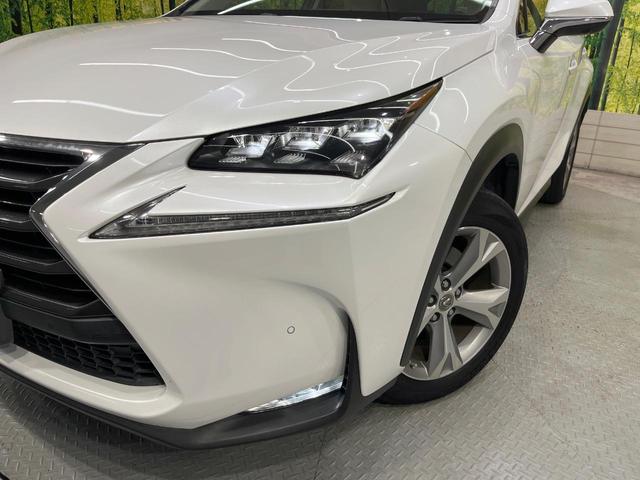 NX NX300h バージョンL サンルーフ 純正ナビ バックカメラ 衝突軽減装置 禁煙車 レザーシート シートエアコン シートヒーター コーナーセンサー LEDヘッド クルコン オートハイビーム オートライト パワーバックドア(12枚目)