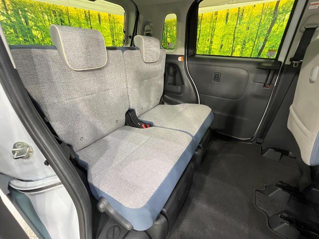 ムーヴキャンバス ストライプスG 両側電動ドア 純正9型DA 全周囲カメラ 衝突軽減装置 レーダークルーズ 禁煙車 コーナーセンサー スマートキー LEDヘッド ETC 車線逸脱警報 オートライト オートエアコン 置くだけ充電(9枚目)