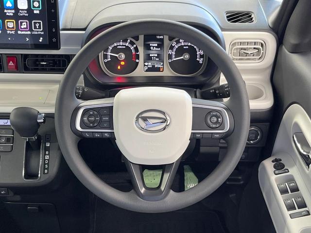 ムーヴキャンバス ストライプスG 両側電動ドア 純正9型DA 全周囲カメラ 衝突軽減装置 レーダークルーズ 禁煙車 コーナーセンサー スマートキー LEDヘッド ETC 車線逸脱警報 オートライト オートエアコン 置くだけ充電(11枚目)