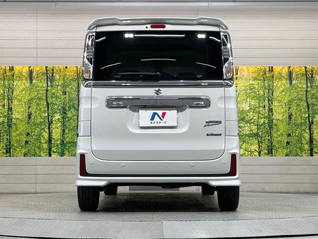 スペーシアカスタム ハイブリッドXSターボ ターボ 純正9型ナビ 全周囲カメラ 衝突被害軽減装置 レーダークルーズ 禁煙車 ハーフレザーシート コーナーセンサー スマートキー LEDヘッド ETC オートハイビーム オートライト 15インチAW(15枚目)