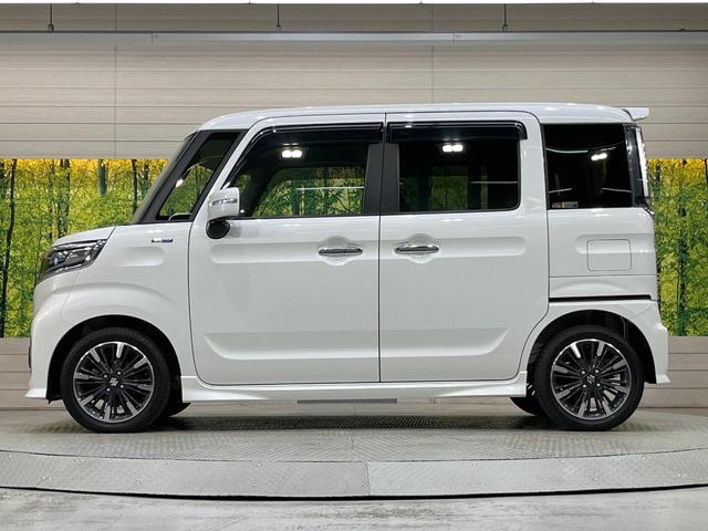 スペーシアカスタム ハイブリッドXSターボ ターボ 純正9型ナビ 全周囲カメラ 衝突被害軽減装置 レーダークルーズ 禁煙車 ハーフレザーシート コーナーセンサー スマートキー LEDヘッド ETC オートハイビーム オートライト 15インチAW(51枚目)