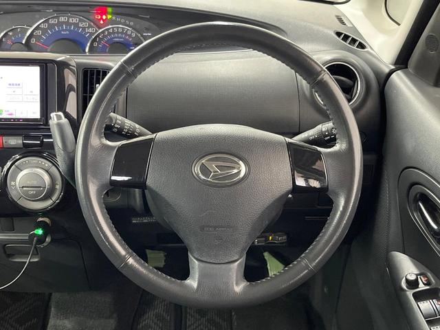 タント カスタムX SDナビ 電動スライドドア 禁煙車 スマートキー LEDヘッド ETC オートエアコン Bluetooth CD 電動格納ミラー HIDヘッドライト(11枚目)