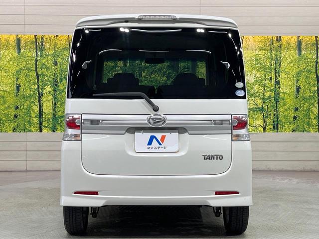タント カスタムX SDナビ 電動スライドドア 禁煙車 スマートキー LEDヘッド ETC オートエアコン Bluetooth CD 電動格納ミラー HIDヘッドライト(15枚目)
