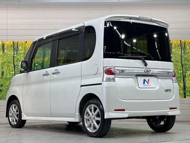 タント カスタムX SDナビ 電動スライドドア 禁煙車 スマートキー LEDヘッド ETC オートエアコン Bluetooth CD 電動格納ミラー HIDヘッドライト(17枚目)