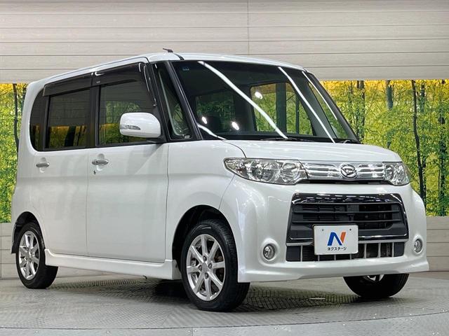 タント カスタムX SDナビ 電動スライドドア 禁煙車 スマートキー LEDヘッド ETC オートエアコン Bluetooth CD 電動格納ミラー HIDヘッドライト(46枚目)