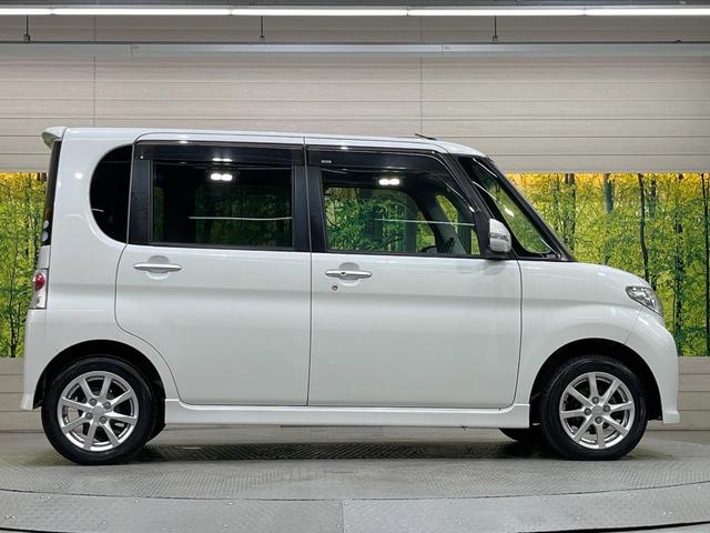 タント カスタムX SDナビ 電動スライドドア 禁煙車 スマートキー LEDヘッド ETC オートエアコン Bluetooth CD 電動格納ミラー HIDヘッドライト(47枚目)