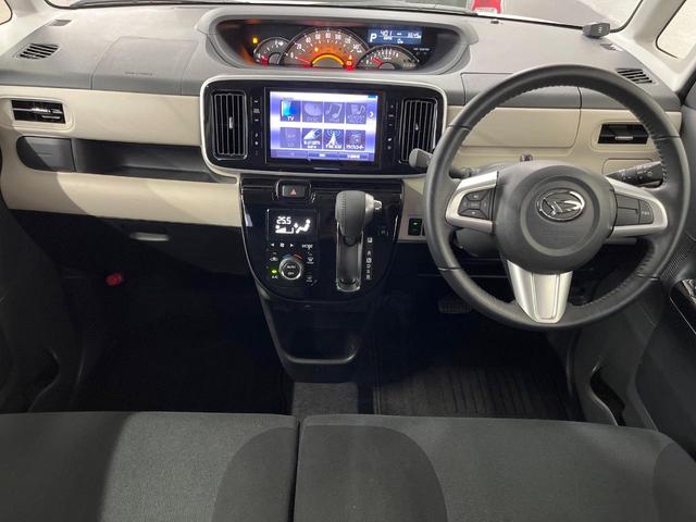 ムーヴキャンバス GブラックアクセントVS SAIII 純正8型ナビ 全周囲カメラ 衝突被害軽減装置 禁煙車 シートヒーター ドラレコ スマートキー LEDヘッド ETC オートハイビーム オートライト オートエアコン Bluetooth再生(2枚目)