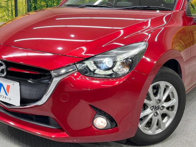 デミオ XD 純正ナビ 衝突軽減装置 クルコン ETC バックカメラ LEDヘッド シートヒーター オートエアコン スマートキー プッシュスタート 電動格納ドアミラー アイドリングストップ(12枚目)