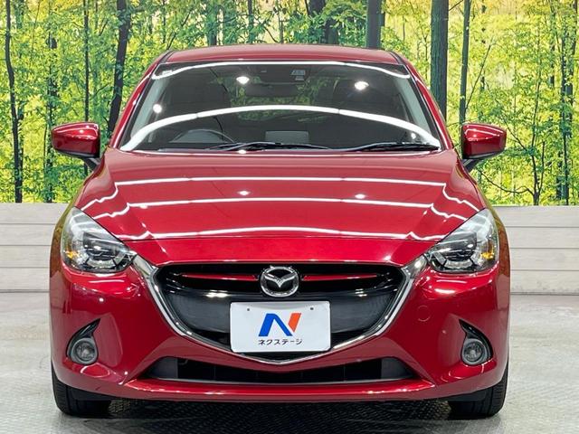 デミオ XD 純正ナビ 衝突軽減装置 クルコン ETC バックカメラ LEDヘッド シートヒーター オートエアコン スマートキー プッシュスタート 電動格納ドアミラー アイドリングストップ(14枚目)