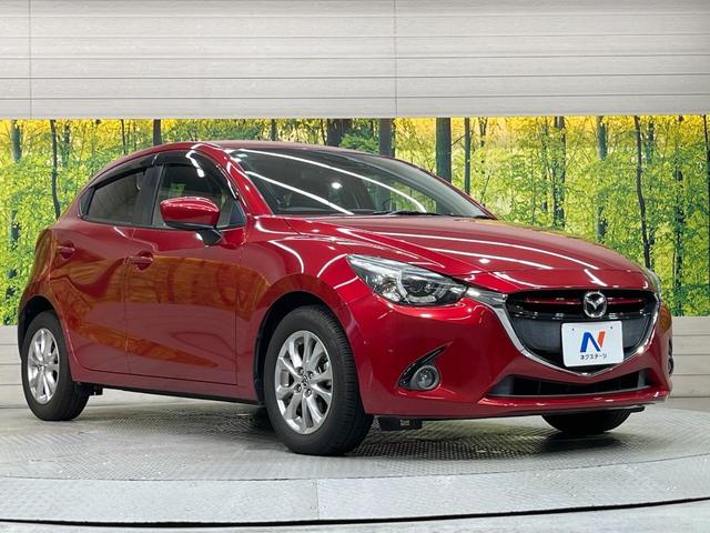 デミオ XD 純正ナビ 衝突軽減装置 クルコン ETC バックカメラ LEDヘッド シートヒーター オートエアコン スマートキー プッシュスタート 電動格納ドアミラー アイドリングストップ(16枚目)