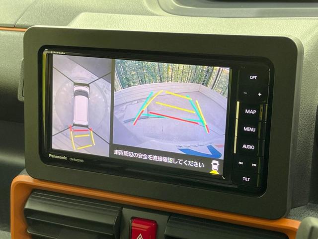 タント ファンクロス SDナビ 全周囲カメラ 両側電動ドア 衝突被害軽減システム 禁煙車 コーナーセンサー スマートキー LEDヘッド ETC オートハイビーム オートライト オートエアコン 純正14インチアルミ(4枚目)