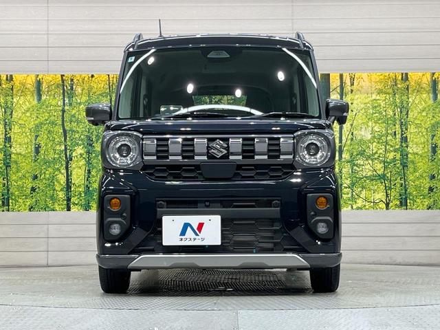 スペーシアギア ハイブリッドXZ 純正9型ナビ 両側電動スライド 全周囲カメラ 衝突軽減 レーダークルーズ 禁煙車 コーナーセンサー スマートキー 車線逸脱警報 オートエアコン 純正14インチアルミ Bluetooth フルセグ(14枚目)