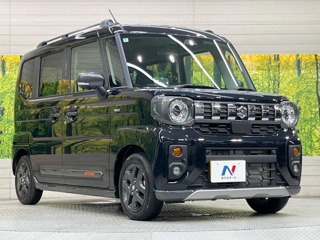 スペーシアギア ハイブリッドXZ 純正9型ナビ 両側電動スライド 全周囲カメラ 衝突軽減 レーダークルーズ 禁煙車 コーナーセンサー スマートキー 車線逸脱警報 オートエアコン 純正14インチアルミ Bluetooth フルセグ(16枚目)