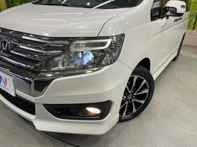 ステップワゴンスパーダ Ｚ　クールスピリット　純正９型ナビ　両側電動スライドドア　クルーズコントロール　ＥＴＣ　ドラレコ　バックカメラ　Ｂｌｕｅｔｏｏｔｈ　ＨＩＤヘッド　フルセグＴＶ　オートエアコン　スマートキー　シートリフター（13枚目）