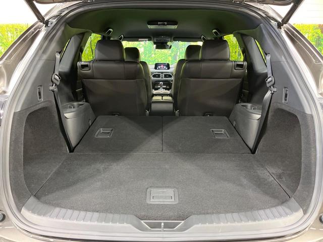 CX-8 XD Lパッケージ 純正ナビ 後席モニター BOSEサウンド 全周囲カメラ 衝突軽減装置 レーダークルーズ 禁煙車 電動リアゲート レザーシート 前席シートエアコン ブラインドスポットモニター LEDヘッド ETC(11枚目)