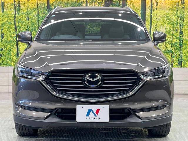 CX-8 XD Lパッケージ 純正ナビ 後席モニター BOSEサウンド 全周囲カメラ 衝突軽減装置 レーダークルーズ 禁煙車 電動リアゲート レザーシート 前席シートエアコン ブラインドスポットモニター LEDヘッド ETC(15枚目)