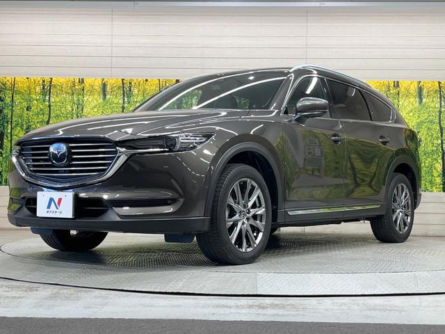 CX-8 XD Lパッケージ 純正ナビ 後席モニター BOSEサウンド 全周囲カメラ 衝突軽減装置 レーダークルーズ 禁煙車 電動リアゲート レザーシート 前席シートエアコン ブラインドスポットモニター LEDヘッド ETC(64枚目)