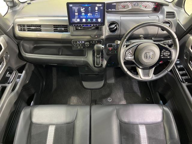 N-BOXカスタム Lターボ スタイル+ブラック BIG-X11型DA 両側電動スライド 衝突軽減装置 アダプティブクルーズ LEDヘッド ドラレコ ETC バックカメラ シートヒーター 電動パーキング オートホールド Bluetooth(2枚目)