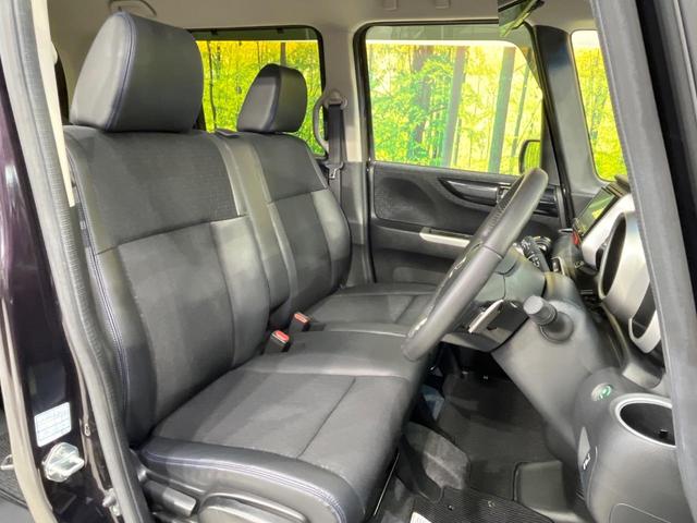 N-BOXカスタム G ターボSSブラックスタイルパッケージ ターボ SDナビ 両側電動スライド クルコン 衝突軽減装置 禁煙車 合皮シート ドラレコ スマートキー HIDヘッド シートヒーター ETC オートライト オートエアコン 純正15インチアルミ(8枚目)