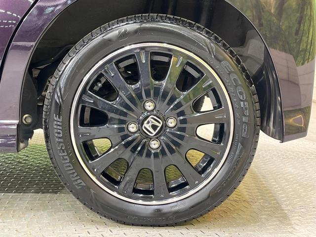 N-BOXカスタム G ターボSSブラックスタイルパッケージ ターボ SDナビ 両側電動スライド クルコン 衝突軽減装置 禁煙車 合皮シート ドラレコ スマートキー HIDヘッド シートヒーター ETC オートライト オートエアコン 純正15インチアルミ(25枚目)