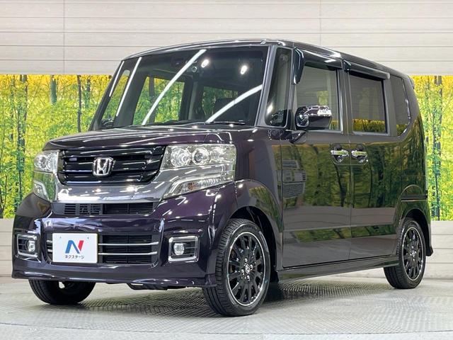 N-BOXカスタム G ターボSSブラックスタイルパッケージ ターボ SDナビ 両側電動スライド クルコン 衝突軽減装置 禁煙車 合皮シート ドラレコ スマートキー HIDヘッド シートヒーター ETC オートライト オートエアコン 純正15インチアルミ(28枚目)