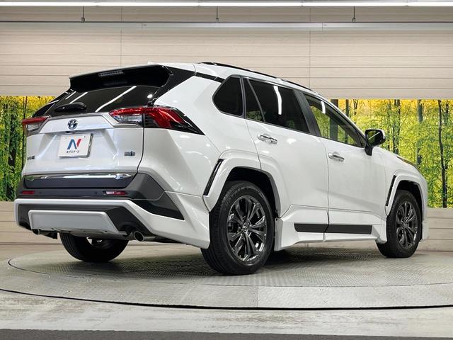 RAV4 ハイブリッドG 純正ディスプレイオーディオ ガラスルーフ フルエアロ バックカメラ レーダークルーズ 禁煙車 電動リアゲート ハーフレザーシート 前席シートエアコン パワーシート ドラレコ コーナーセンサー(69枚目)