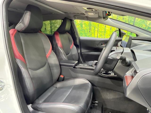 プリウス Z 純正12型ディスプレイオーディオ ガラスルーフ バックカメラ 禁煙車 電動リアゲート ハーフレザーシート 前席シートエアコン パワーシート コーナーセンサー スマートキー LEDヘッド(8枚目)