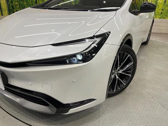 プリウス Z 純正12型ディスプレイオーディオ ガラスルーフ バックカメラ 禁煙車 電動リアゲート ハーフレザーシート 前席シートエアコン パワーシート コーナーセンサー スマートキー LEDヘッド(12枚目)