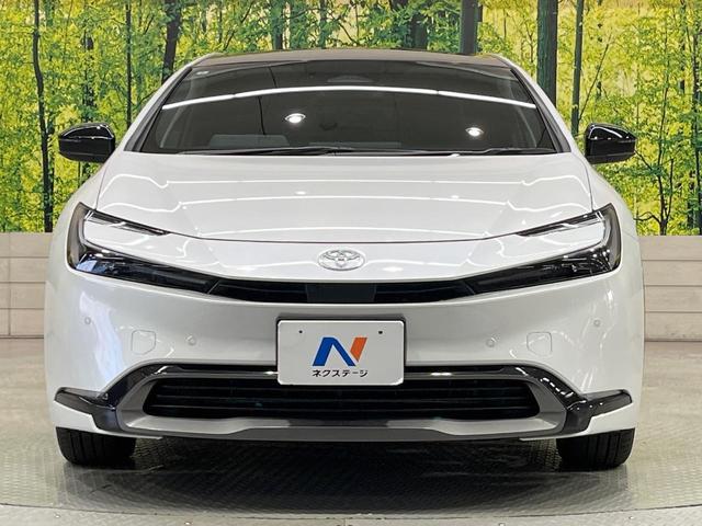 プリウス Z 純正12型ディスプレイオーディオ ガラスルーフ バックカメラ 禁煙車 電動リアゲート ハーフレザーシート 前席シートエアコン パワーシート コーナーセンサー スマートキー LEDヘッド(14枚目)