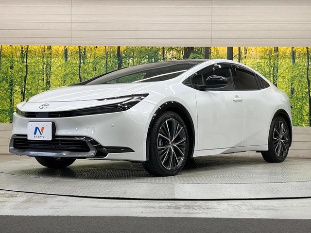 プリウス Z 純正12型ディスプレイオーディオ ガラスルーフ バックカメラ 禁煙車 電動リアゲート ハーフレザーシート 前席シートエアコン パワーシート コーナーセンサー スマートキー LEDヘッド(16枚目)